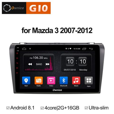 Ownice G10 S9503E  Mazda 3, 2004-2009 (Android 8.1)
